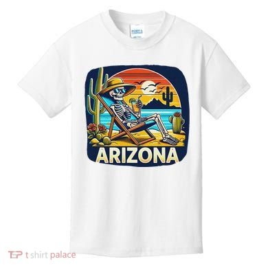 Arizona Skeleton Bone Dry Heat Kids T-Shirt