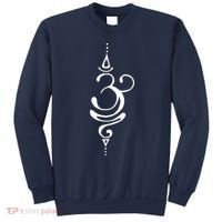 Ancient Sanskrit Breathe Om Yoga Meditation Symbol Sweatshirt thumb 0