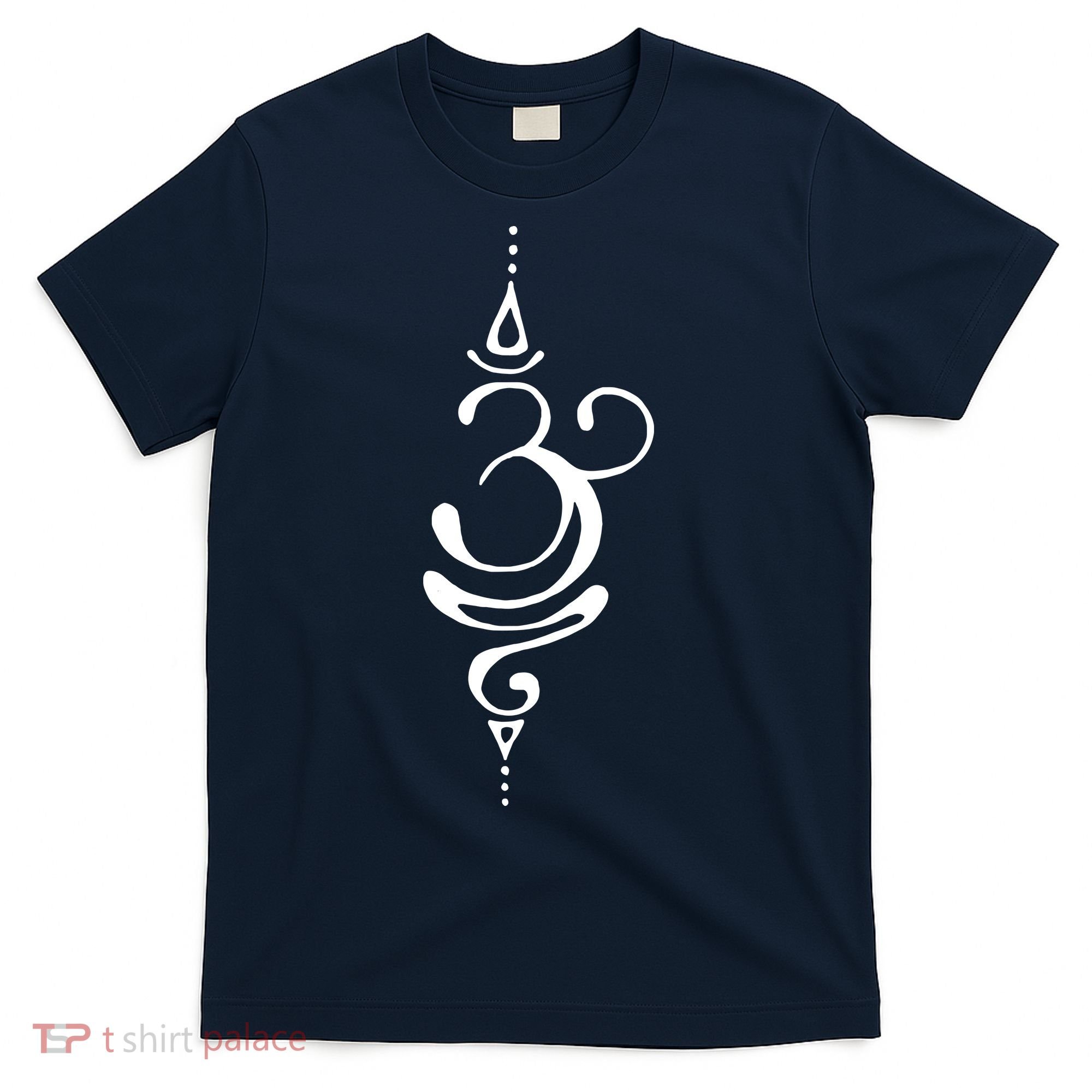 Ancient Sanskrit Breathe Om Yoga Meditation Symbol T-Shirt