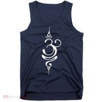 Ancient Sanskrit Breathe Om Yoga Meditation Symbol Tank Top thumb 0