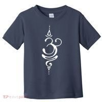 Ancient Sanskrit Breathe Om Yoga Meditation Symbol Toddler T-Shirt thumb 0