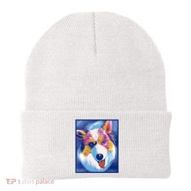 Australian Shepherd Colorful Dog Beanie