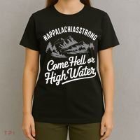 Appalachia Strong Come Hell Or High Water Mountain Nc Vn Tn T-Shirt thumb 4