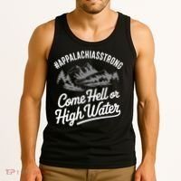 Appalachia Strong Come Hell Or High Water Mountain Nc Vn Tn Tank Top thumb 3