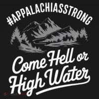 Appalachia Strong Come Hell Or High Water Mountain Nc Vn Tn Kids Hoodie thumb 5