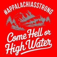 Appalachia Strong Come Hell Or High Water Mountain Nc Vn Tn Santa Hat thumb 1