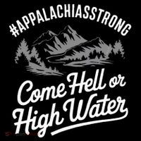 Appalachia Strong Come Hell Or High Water Mountain Nc Vn Tn Ornament thumb 1