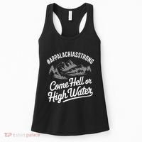 Appalachia Strong Come Hell Or High Water Mountain Nc Vn Tn Women's Tank Top thumb 0