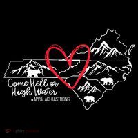 Appalachia Strong Come Hell Or High Water United Mountain Mousepad thumb 1