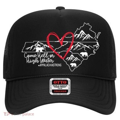 Appalachia Strong Come Hell Or High Water United Mountain Hat