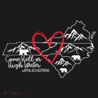 Appalachia Strong Come Hell Or High Water United Mountain Kids Sweatshirt thumb 2
