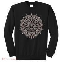 Aztec Sun Calendar Aztec Sun Stone Mayan Sun Symbol Sweatshirt thumb 0