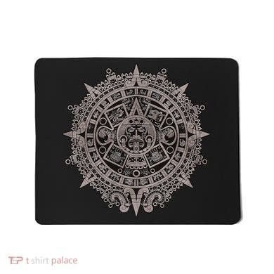 Aztec Sun Calendar Aztec Sun Stone Mayan Sun Symbol Mousepad
