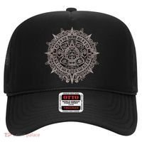 Aztec Sun Calendar Aztec Sun Stone Mayan Sun Symbol Hat thumb 0