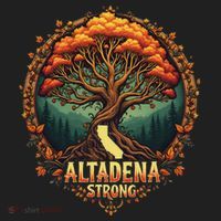 Altadena Strong California Supporters Women's Sweatshirt thumb 2