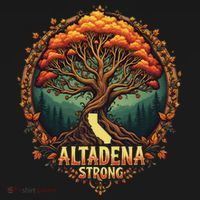 Altadena Strong California Supporters Doggie Tank thumb 4