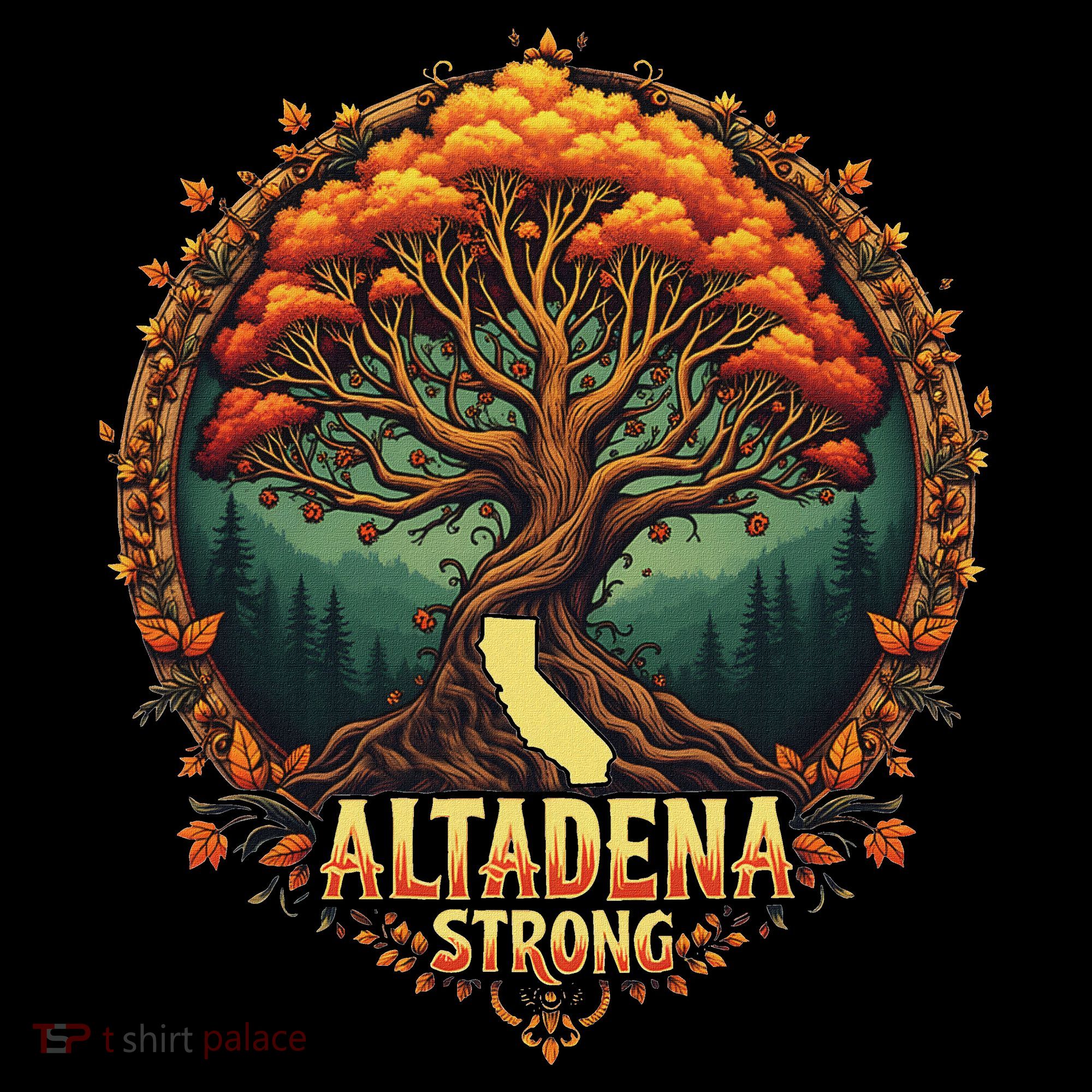Altadena Strong California Supporters Ornament