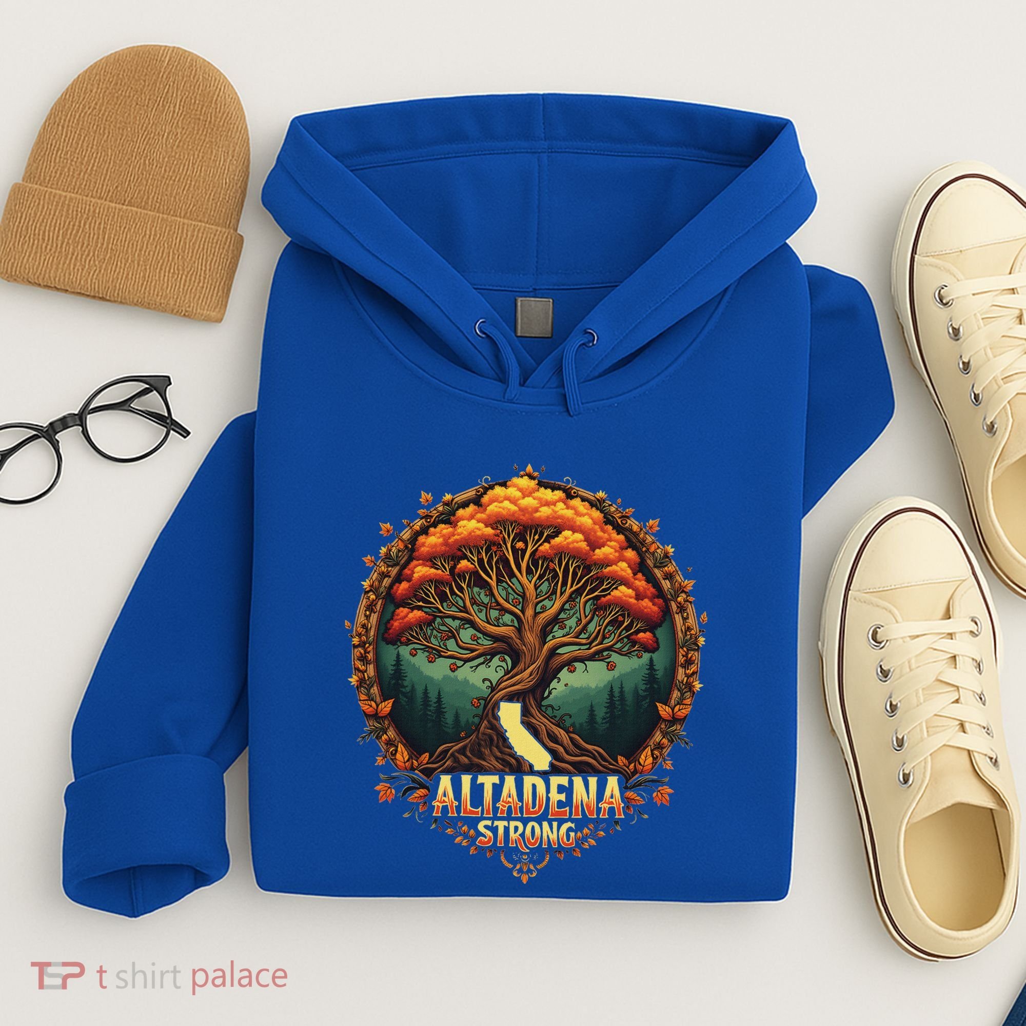 Altadena Strong California Supporters Hoodie
