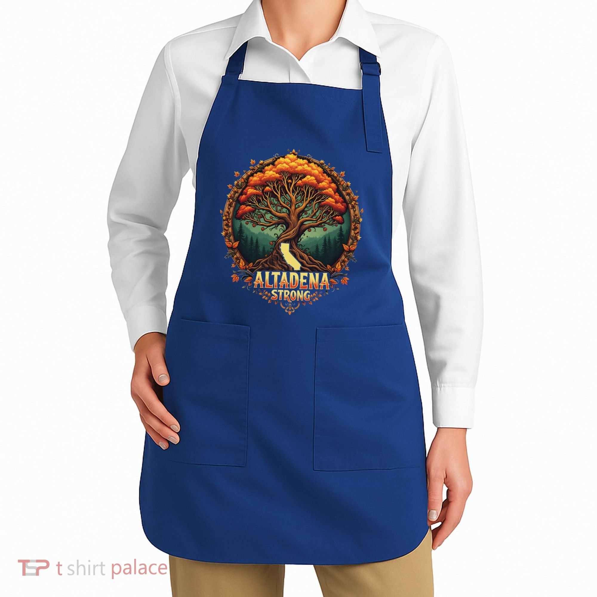 Altadena Strong California Supporters Apron