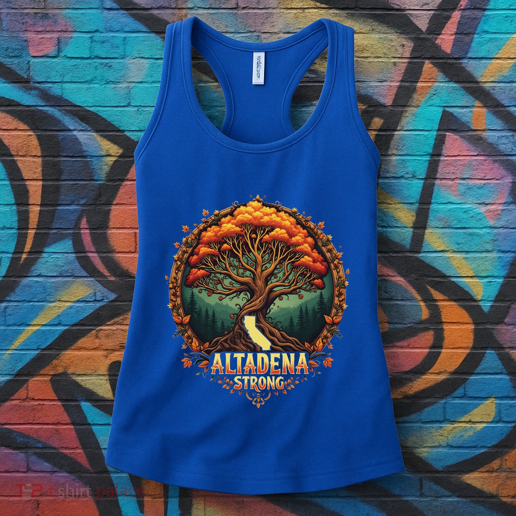 Altadena Strong California Supporters Women's Tank Top