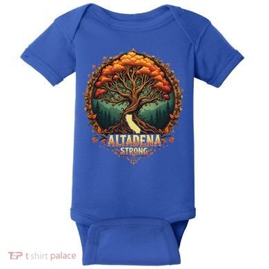 Altadena Strong California Supporters Baby Bodysuit