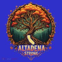 Altadena Strong California Supporters Toddler Hoodie thumb 2
