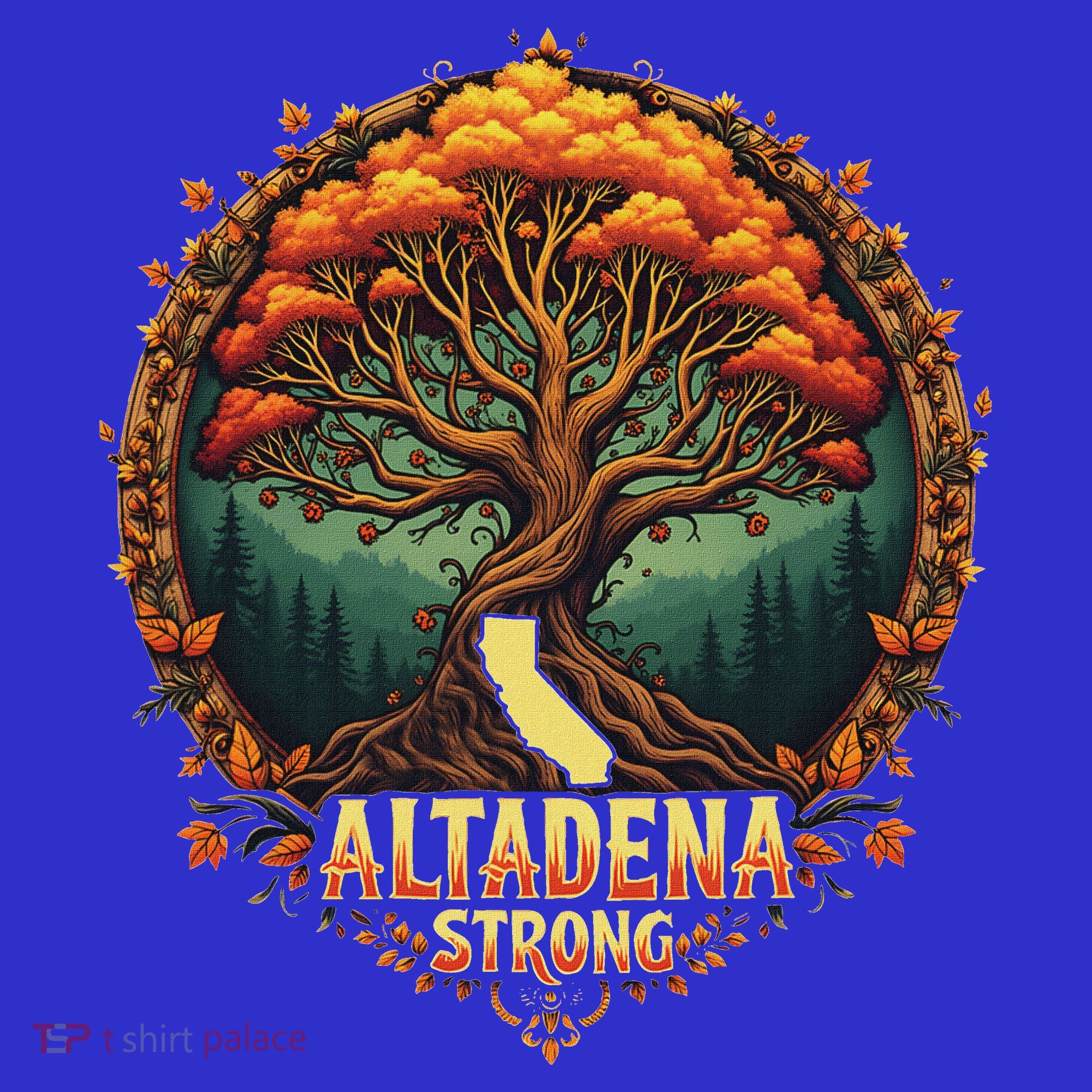 Altadena Strong California Supporters Toddler Hoodie
