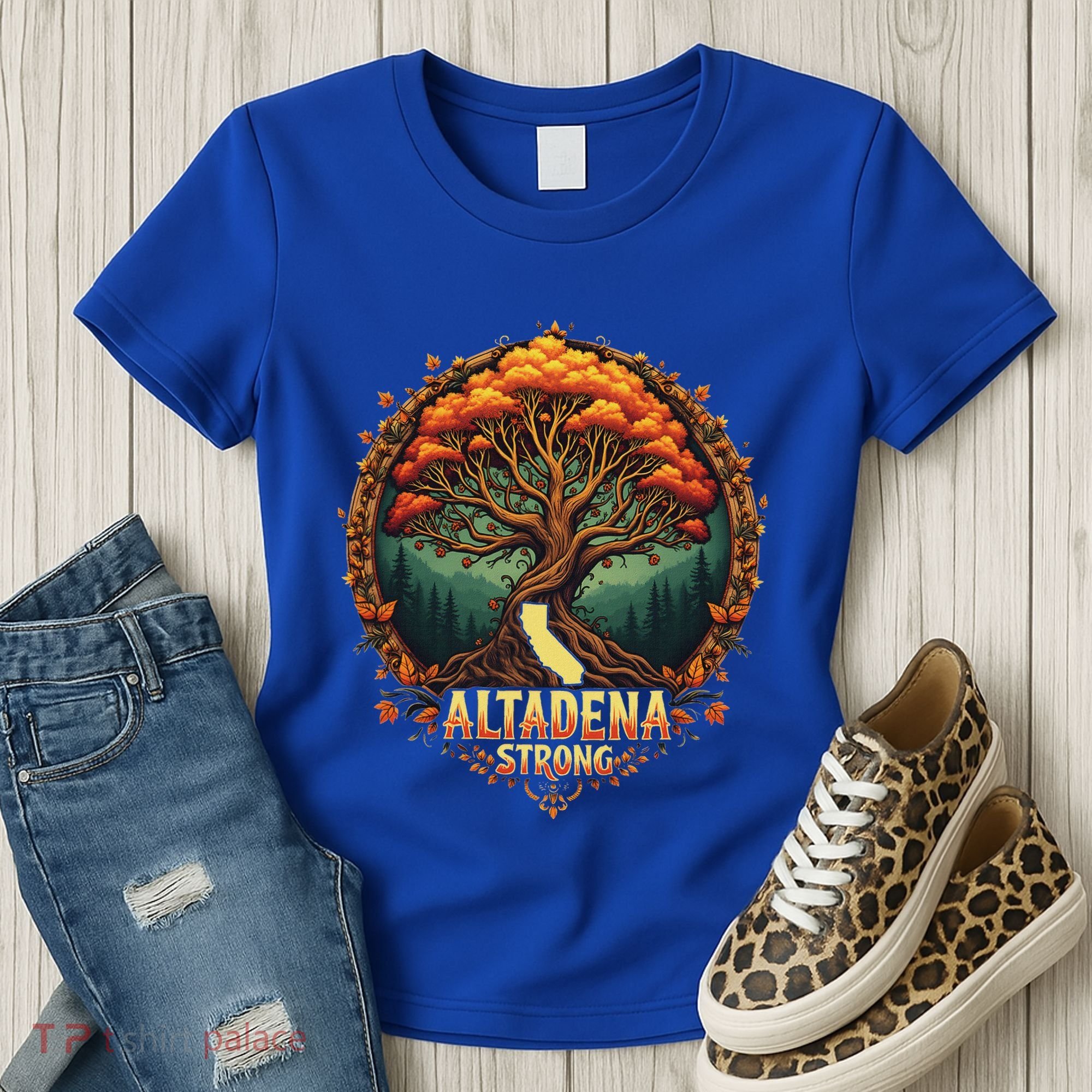 Altadena Strong California Supporters Women's T-Shirt