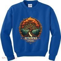 Altadena Strong California Supporters Kids Sweatshirt thumb 0