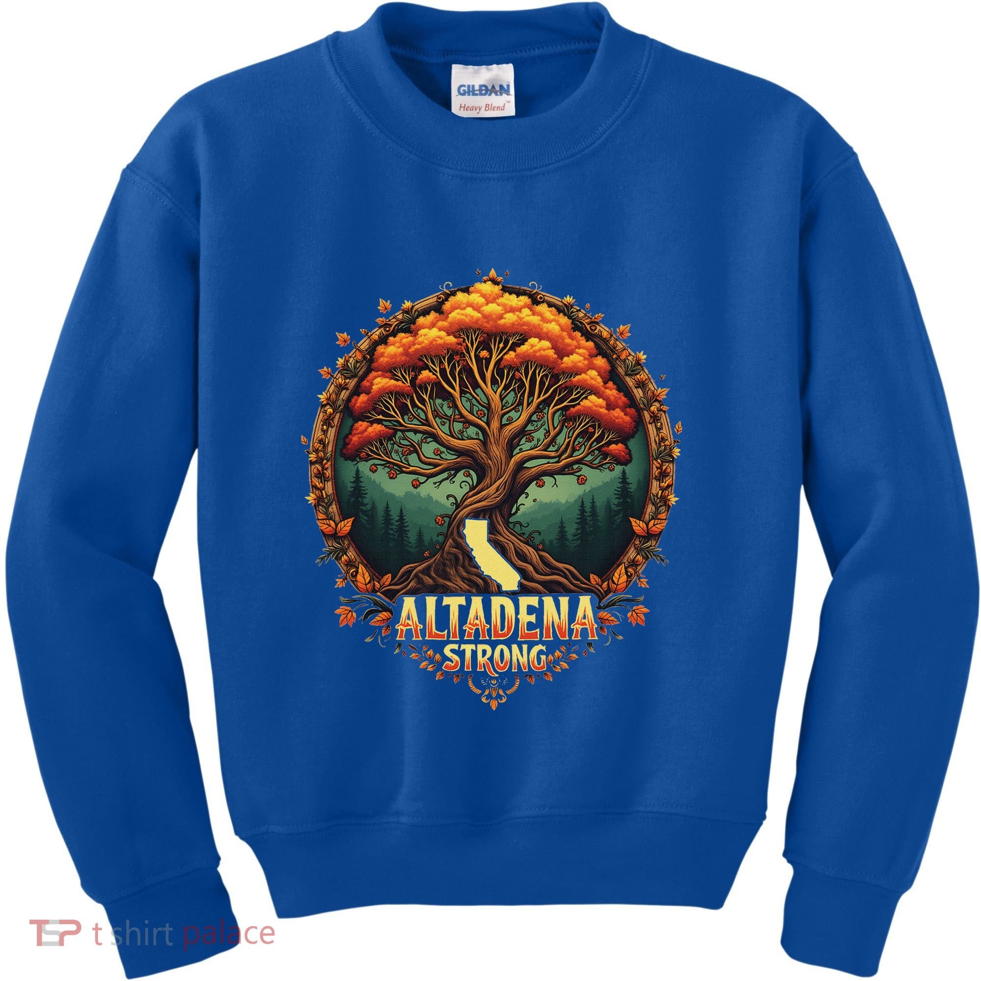 Altadena Strong California Supporters Kids Sweatshirt