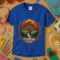 Altadena Strong California Supporters Kids T-Shirt thumb 3