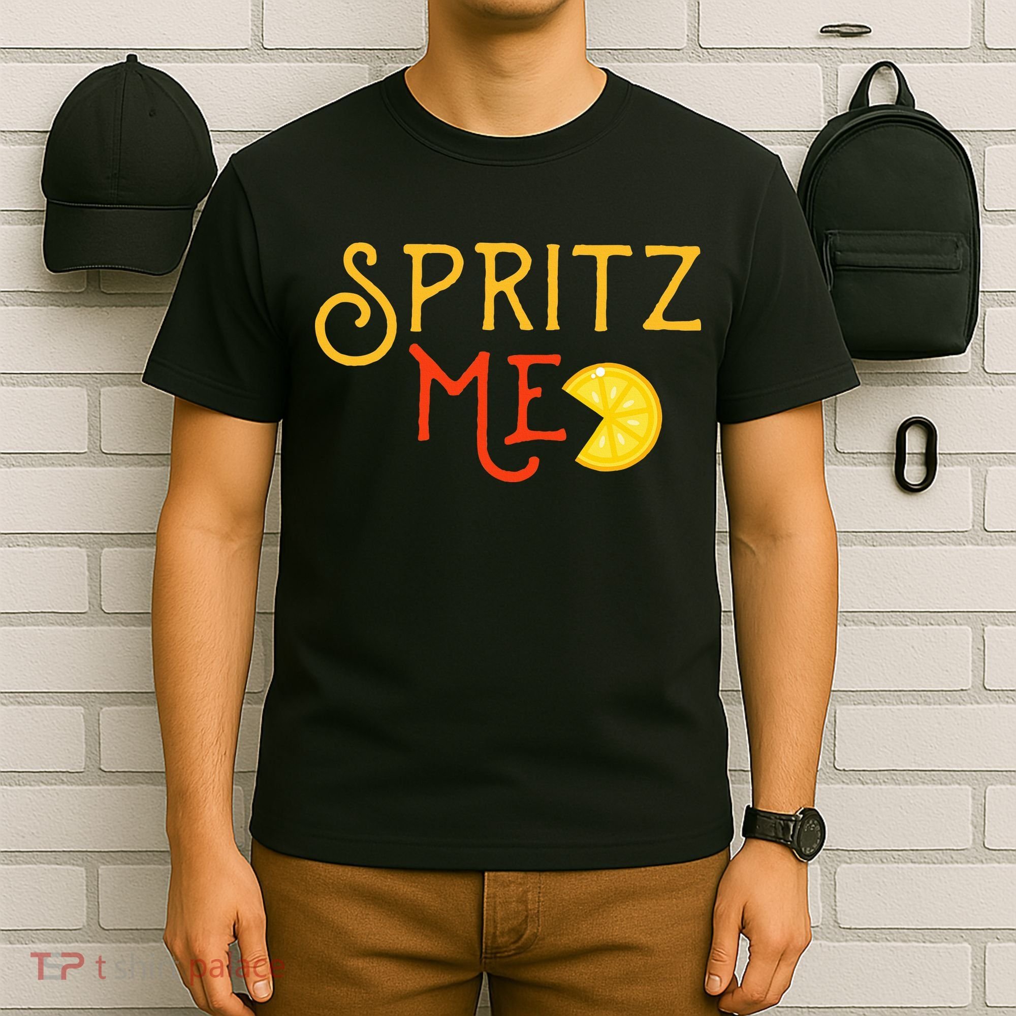 Aperol Spritz Cocktail Party Alcohol Drink Summer Beverage T-Shirt