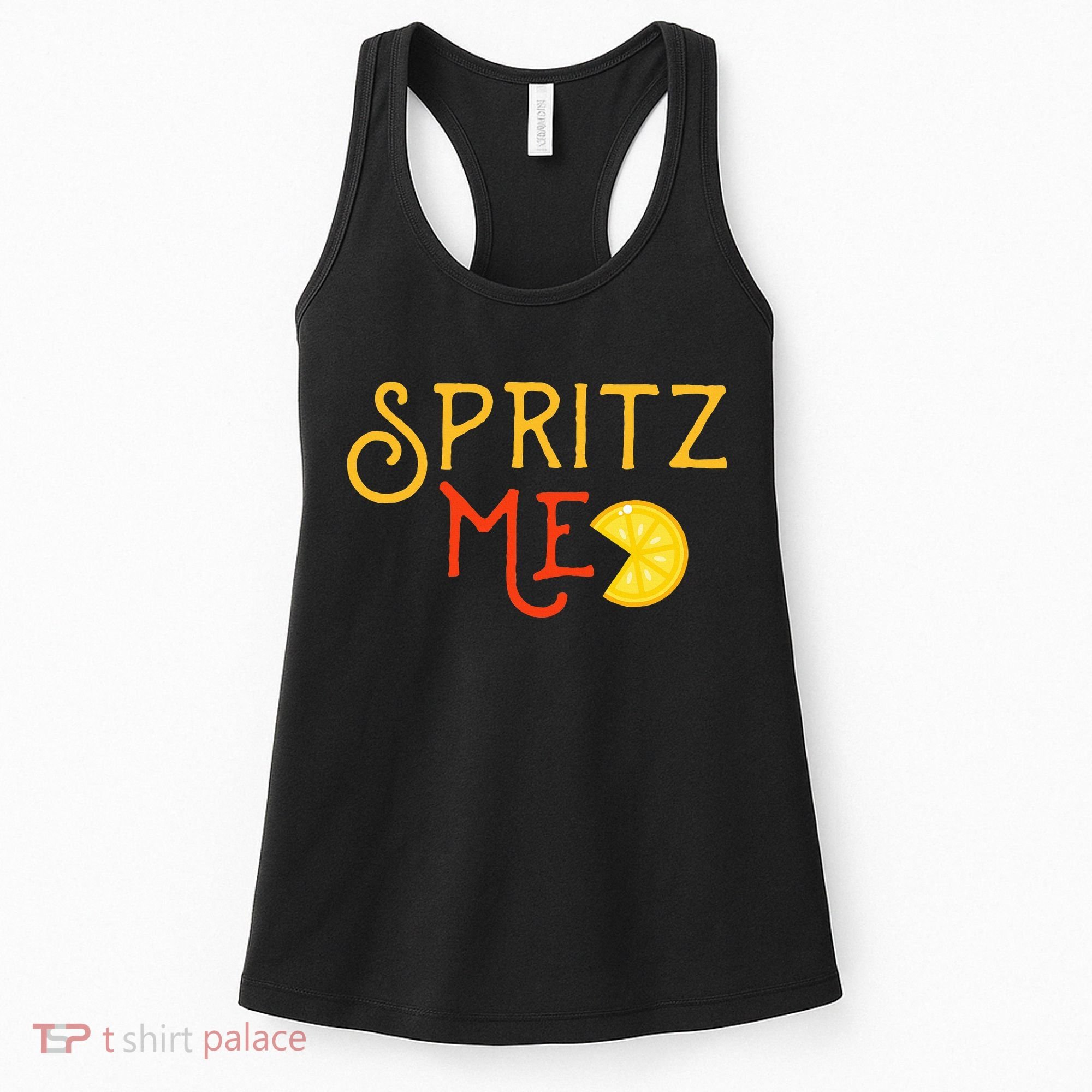 Aperol Spritz Cocktail Party Alcohol Drink Summer Beverage Women's Tank Top