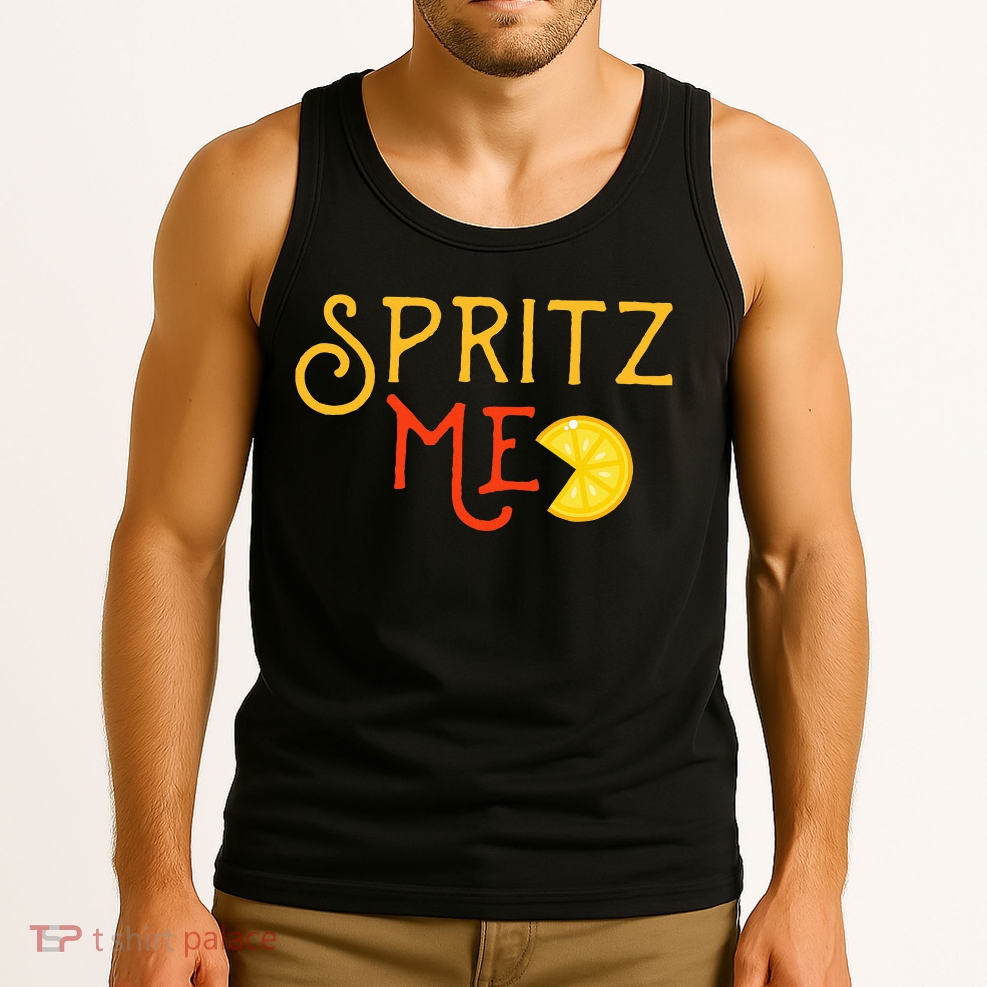 Aperol Spritz Cocktail Party Alcohol Drink Summer Beverage Tank Top
