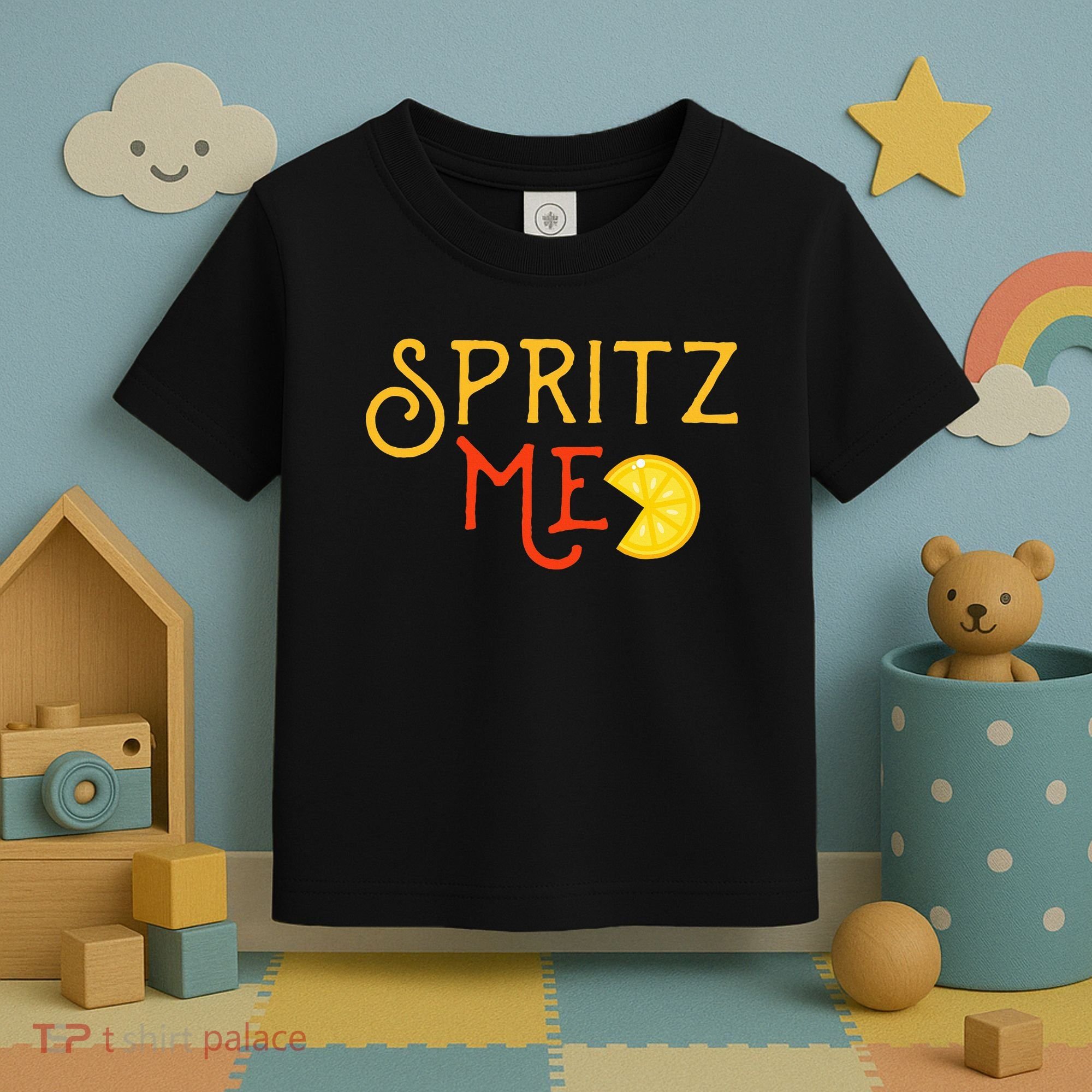 Aperol Spritz Cocktail Party Alcohol Drink Summer Beverage Toddler T-Shirt