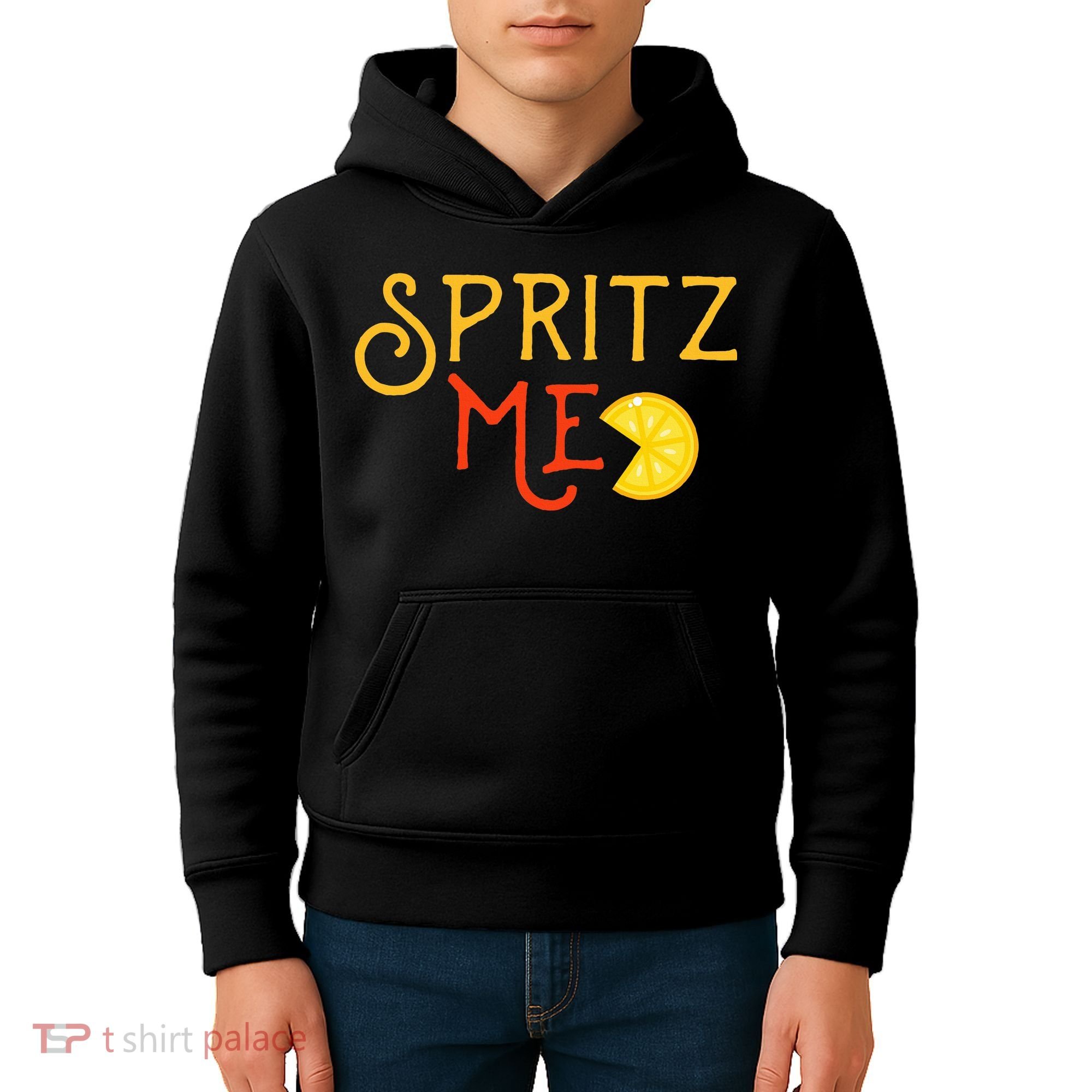 Aperol Spritz Cocktail Party Alcohol Drink Summer Beverage Kids Hoodie