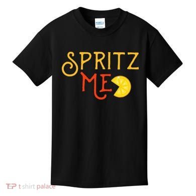 Aperol Spritz Cocktail Party Alcohol Drink Summer Beverage Kids T-Shirt
