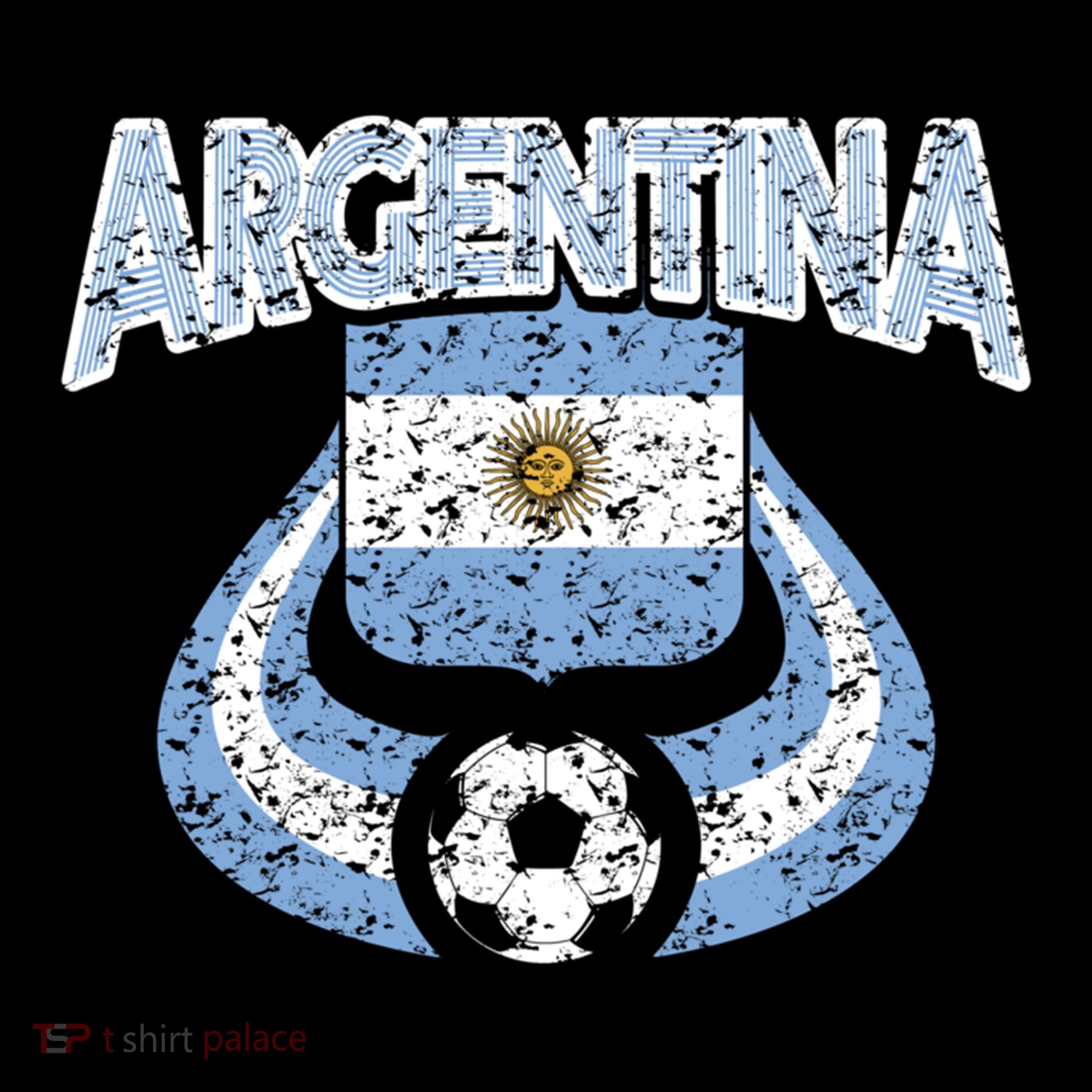 Argentina Soccer Country Flag Shield Argentinian Pride Gift Coffee Mug