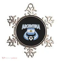 Argentina Soccer Country Flag Shield Argentinian Pride Gift Ornament thumb 0