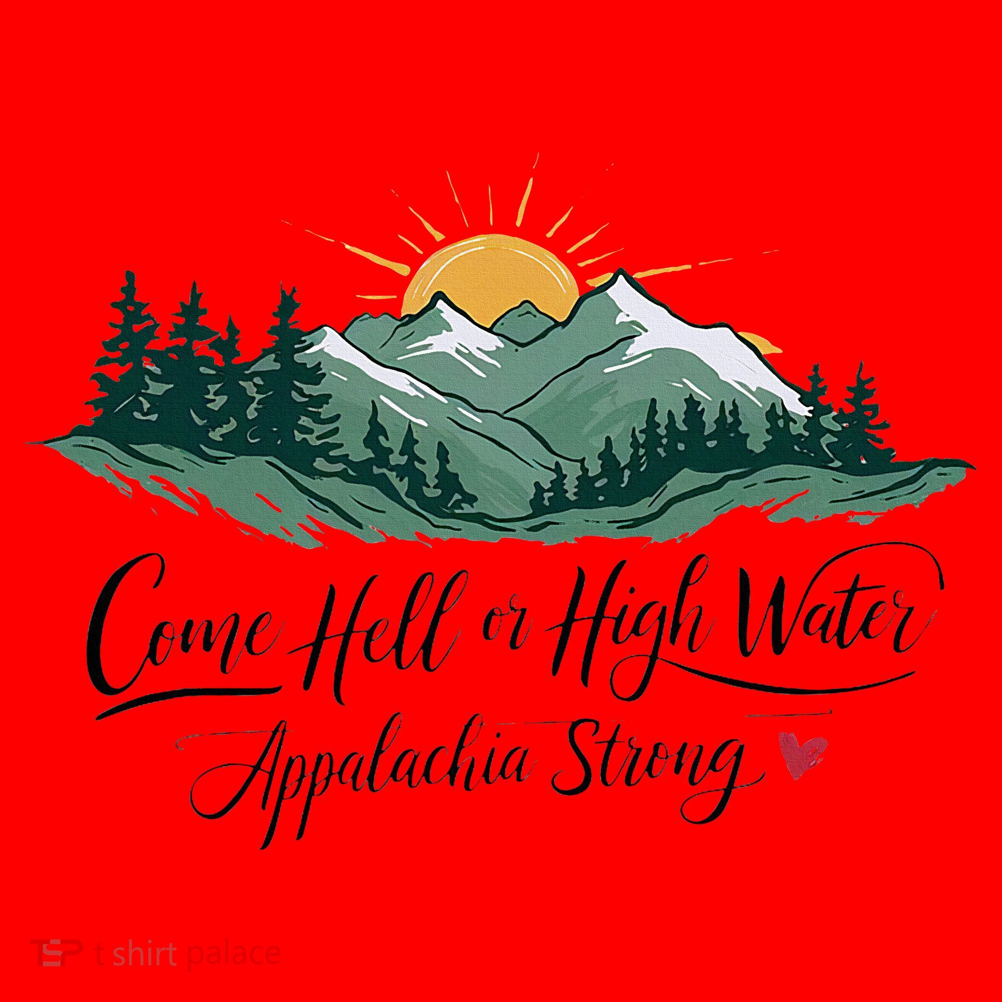 Appalachia Strong Come Hell Or High Water Santa Hat