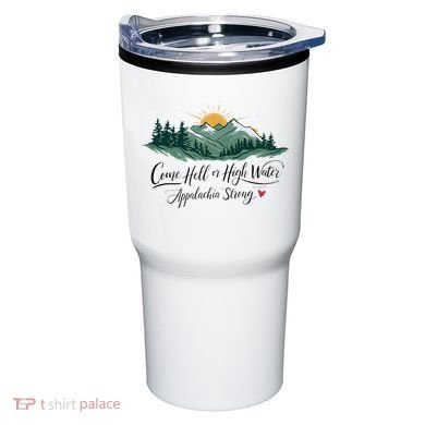 Appalachia Strong Come Hell Or High Water Tumbler