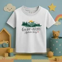 Appalachia Strong Come Hell Or High Water Toddler T-Shirt thumb 3