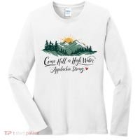 Appalachia Strong Come Hell Or High Water Women's Long Sleeve Shirt thumb 0