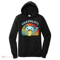 Axolotl- Snaxolotl Cute Axolotl Snacks Funny Food  Women's Hoodie thumb 0
