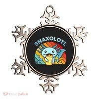 Axolotl- Snaxolotl Cute Axolotl Snacks Funny Food  Ornament thumb 0
