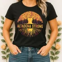 Altadena Strong California Women's T-Shirt thumb 2