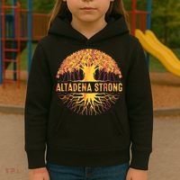 Altadena Strong California Kids Hoodie thumb 3