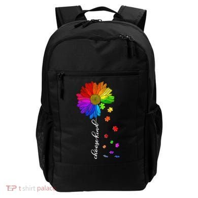 Autism Sunflower Choose Kind Backpack