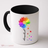 Autism Sunflower Choose Kind Coffee Mug thumb 0