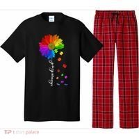 Autism Sunflower Choose Kind Pajama Set thumb 0
